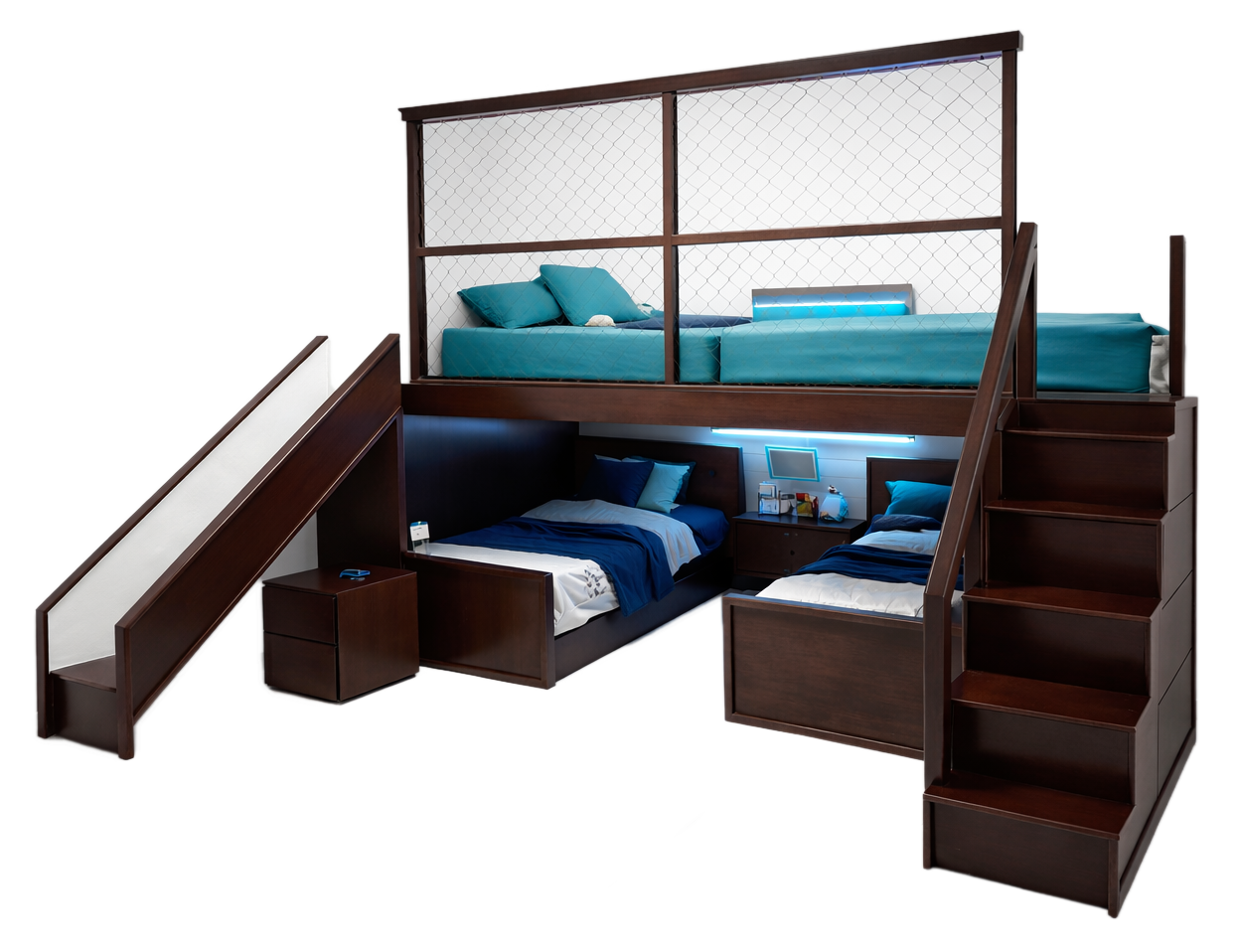 Bedrooms and vanities